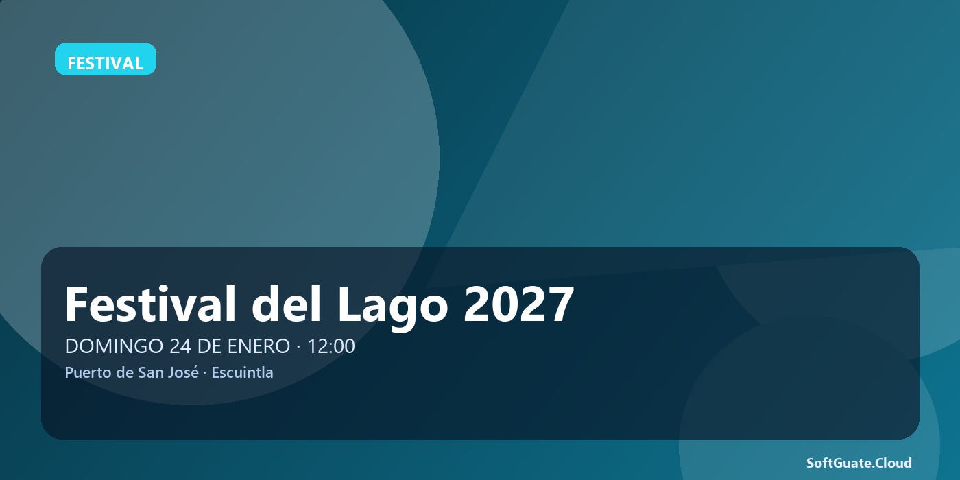 Imagen de Festival del Lago 2027